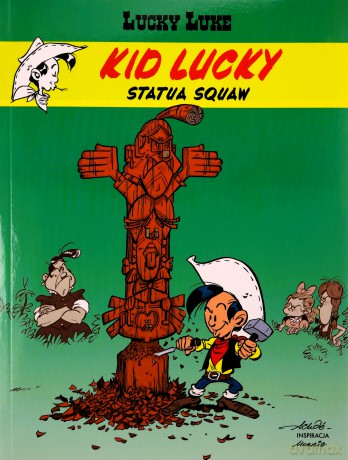 Statua Squaw. Lucky Luke. Kid Lucky (Tom 3) - Achdé [KOMIKS]
