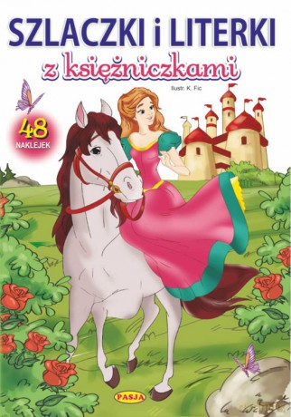 Szlaczki i literki z księżniczkami - Katarzyna Fic [KSIĄŻKA]
