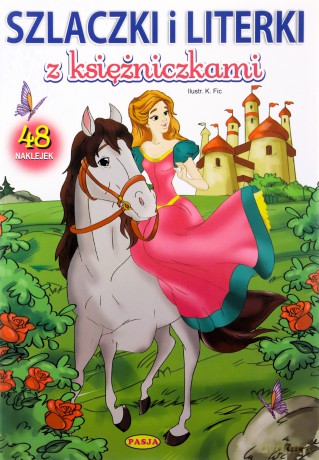 Szlaczki i literki z księżniczkami - Katarzyna Fic [KSIĄŻKA]