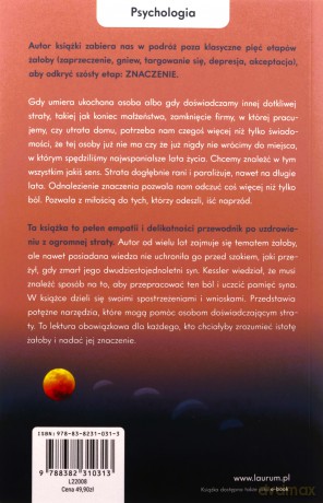 Szósty etap żałoby. W poszukiwaniu sensu - David Kessler [KSIĄŻKA]