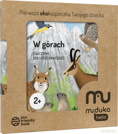 W górach. Ćwiczymy spostrzegawczość 2+. Pierwsza ekoksiążeczka Twojego Dziecka [KSIĄŻKA]