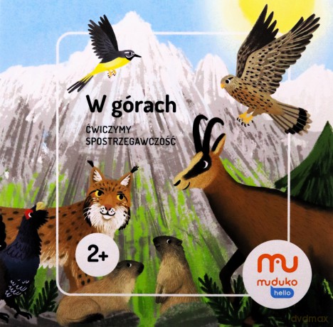 W górach. Ćwiczymy spostrzegawczość 2+. Pierwsza ekoksiążeczka Twojego Dziecka [KSIĄŻKA]