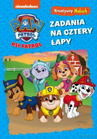 Zadania na cztery łapy. Psi Patrol. Kreatywny maluch [KSIĄŻKA]