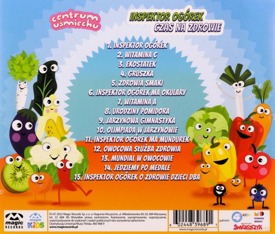 Centrum Uśmiechu: Inspektor Ogórek - Czas Na Zdrowie [CD]