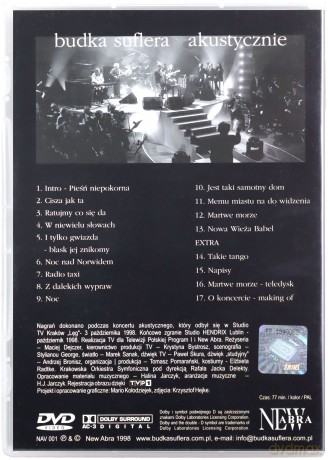 Budka Suflera: Akustycznie [DVD]
