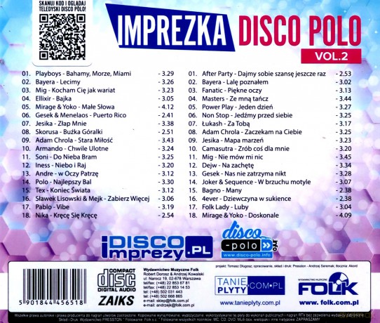 Imprezka Disco Polo vol. 2 [2CD]