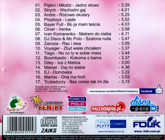 Disco Hit Festival - Kobylnica 2015 [CD]