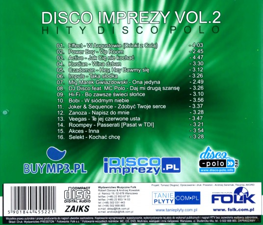 Disco Imprezy PL vol. 2 [CD]