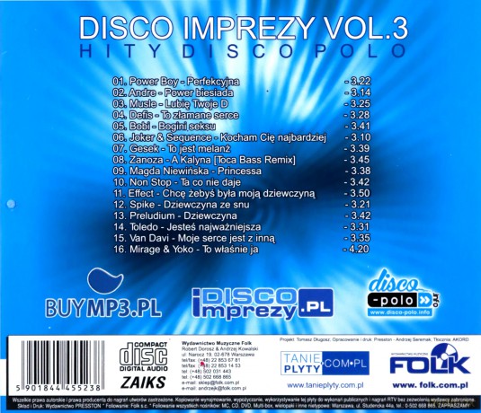 Disco Imprezy PL vol. 3 [CD]