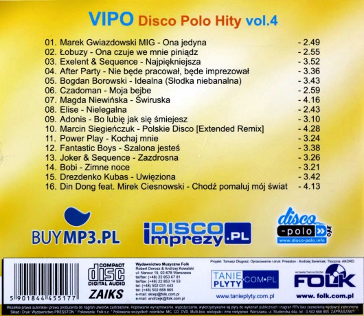 Vipo - Disco Polo Hity vol. 4 [CD]