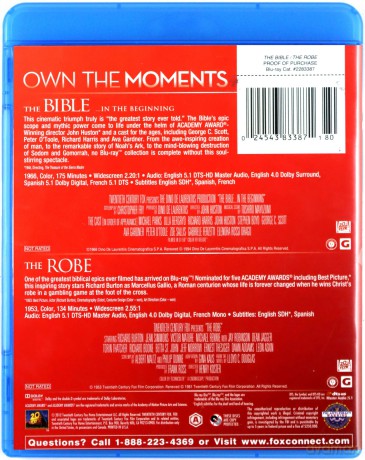 Biblia / The Robe (Szata) [2xBlu-Ray]