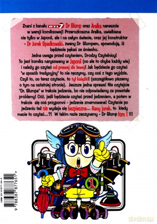 Dr. Slump (Tom 01) - Akira Toriyama [KOMIKS]