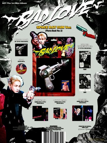 Key(Shinee): Bad Love (Photobook A Ver.) [CD]