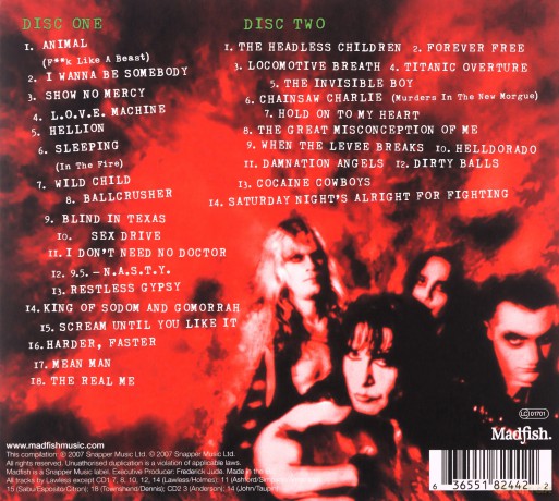 W.A.S.P.: Best Of The Best [CD]