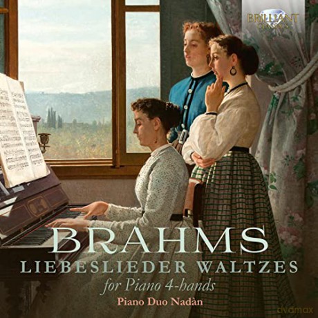 Piano Duo Nadan: Brahms: Liebeslieder Waltzes For Piano 4-Hands [CD]