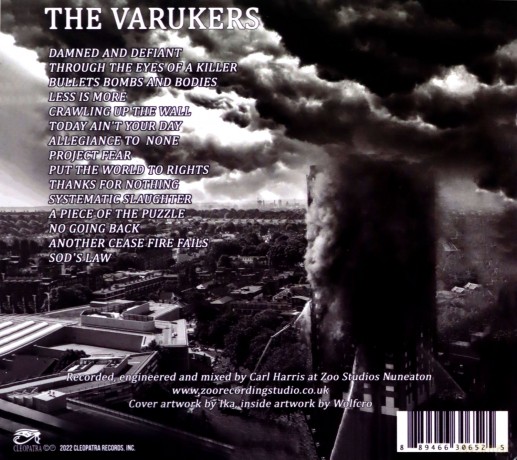 Varukers: Damned And Defiant [CD]