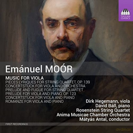 Anima Chamber Orchestra: Emanuel Moor: Music For Viola [CD]