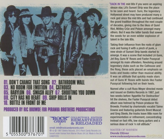 Faster Pussycat: Faster Pussycat [CD]