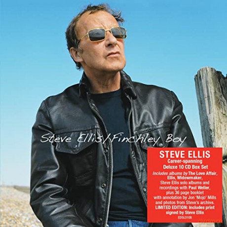 Steve Ellis: Finchley Boy (Deluxe Signed) [10CD]