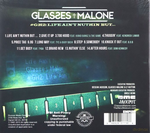 Glasses Malone: Glass House 2 Life Aint Nuth [CD]