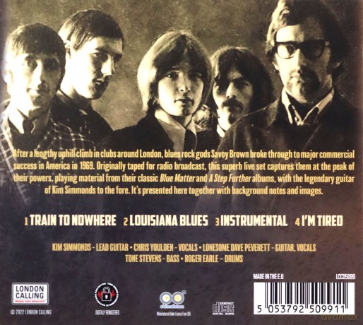 Savoy Brown: Live 1969 [CD]