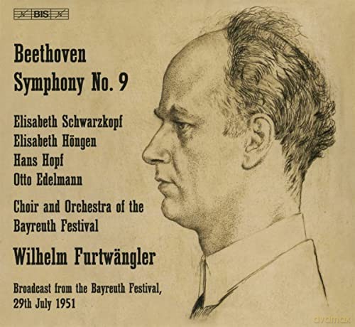 Wilhelm Furtwangler: Ludwig Van Beethoven: Symphony No. 9 [CD]