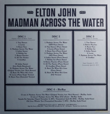Elton John: Madman Across The Water [4CD]