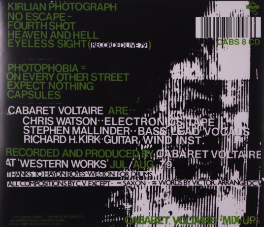 Cabaret Voltaire: Mix Up [CD]