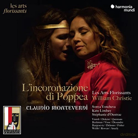 Monteverdi: L Incoronazione Di Poppea Les Arts Florissants Christie [3CD]