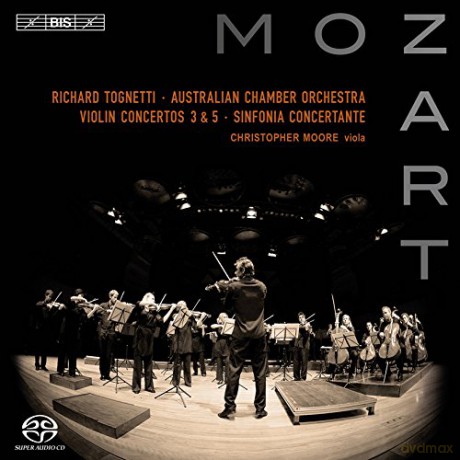 Tognettimooreaustralian Co: Mozartviolin Concertos [CD]