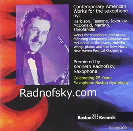 Kenneth Radnofskyophone: Radnofsky.Com [CD]