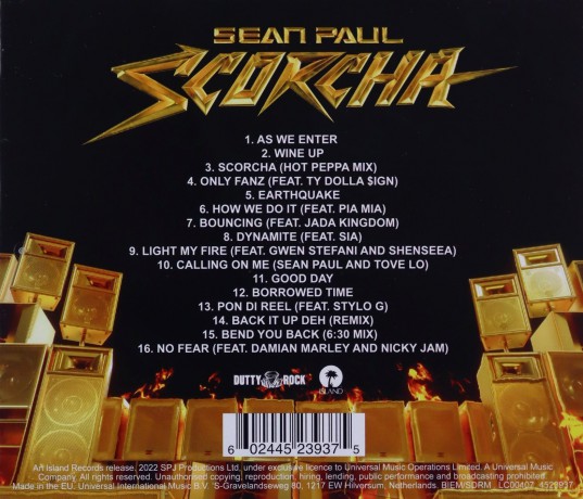 Sean Paul: Scorcha [CD]