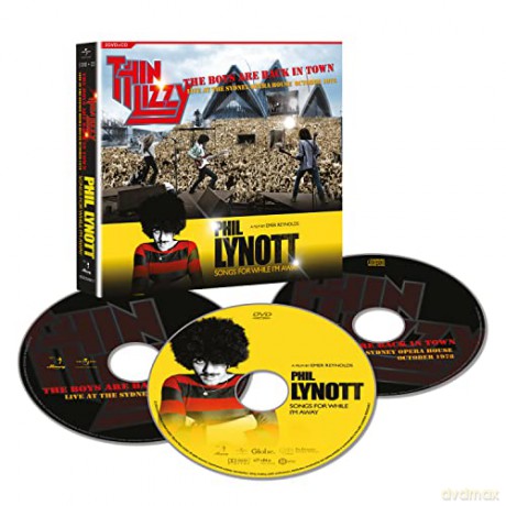 Phil Lynott + Thin Lizzy: Songs For While Im Away + The Boys Are Back In Town Live At The Sydney Opera House October 1978 (CD +DVDx2) [3CD]