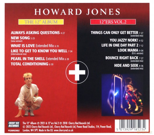 Howard Jones: The 12 Inch Album + 12 Inch-Ers Vol. 2 (Remastered) [2CD]