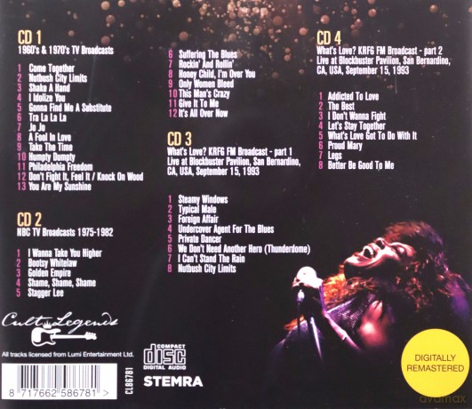 Tina Turner: The Broadcast Collection 1962-1993 [CD]