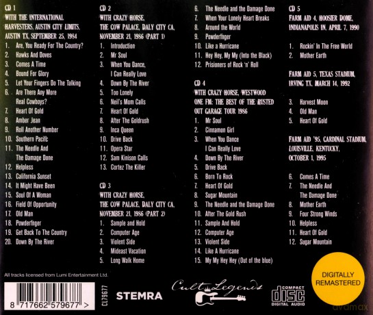 Neil Young: The Broadcast Collection 1984-1995 [5CD]