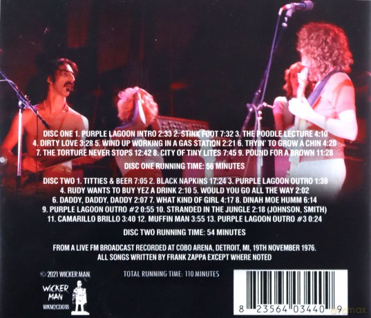 Frank Zappa: The Michigan Muffin Man [2CD]