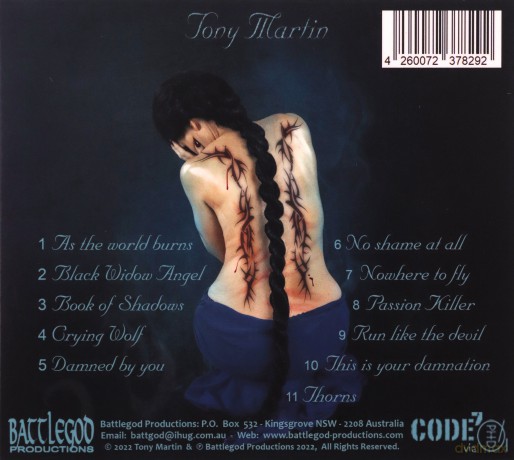 Tony Martin: Thorns (Limited) [CD]