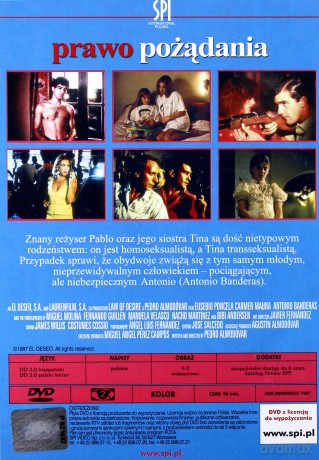 Prawo pożądania [DVD]