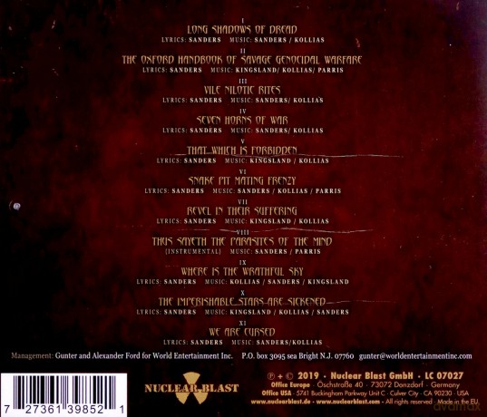 Nile: Vile Nilotic Rites [CD]