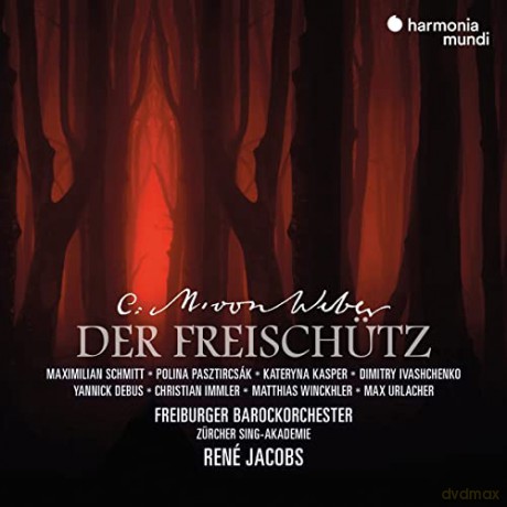 Weber: Der Freischutz Freiburger Barockorchester Jacobs Zurcher Sing-Akademie Immler [2CD]