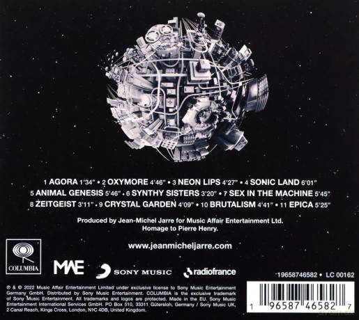 Jean-Michel Jarre: Oxymore - Homage To Pierre Henry [CD]