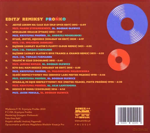 Krystyna Prońko: Edity Remixy [CD]
