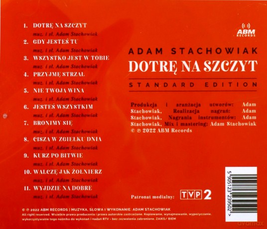 Adam Stachowiak: Dotrę Na Szczyt [CD]