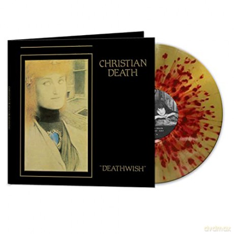 Christian Death: Deathwish (Red/Gold Splatter) [Winyl]