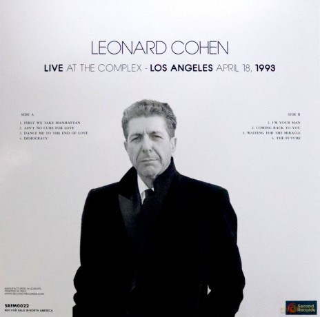 Leonard Cohen: Live At The Complex 1993 (Blue Marble) [Winyl]