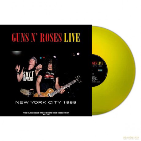 Guns N Roses: Live In New York City 1988 (Yellow) [Winyl]