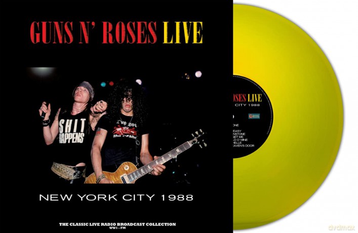 Guns N Roses: Live In New York City 1988 (Yellow) [Winyl]