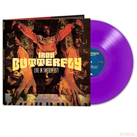 Iron Butterfly: Live In Sweden 1971 (Purple) [Winyl]