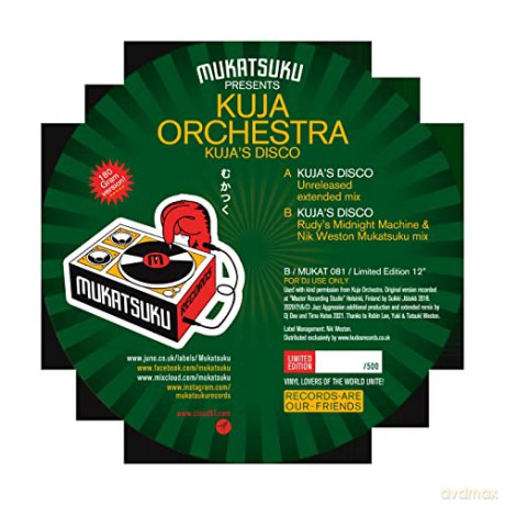 Kuja Orchestra: Mukatsuku Presents Kuja Orchestra [Winyl]